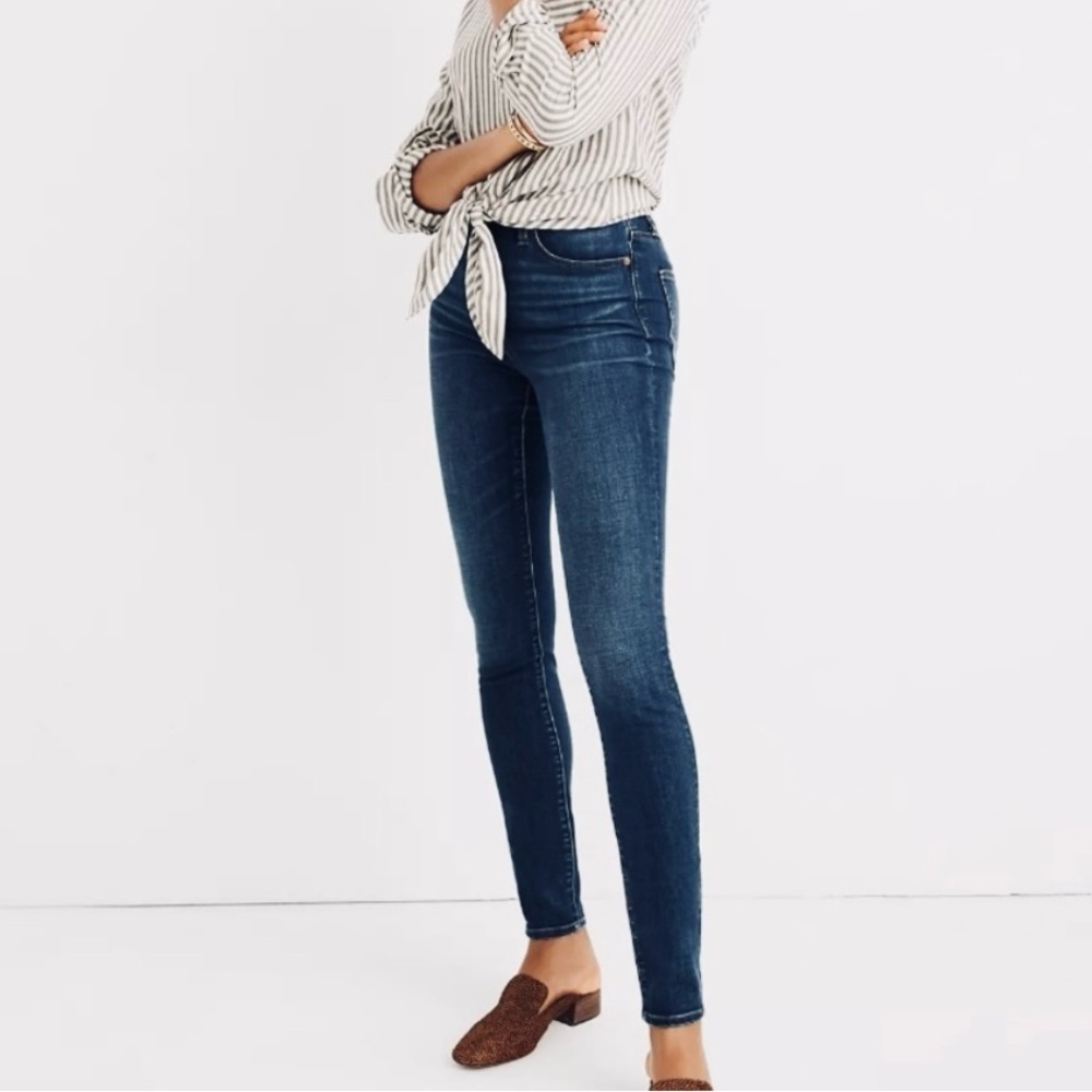 Madewell Like New Curvy High Rise Skinny in Medium Wash Size 24 Tall